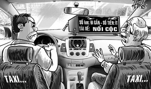 In Vietnam, the shorter the distance gets, the more belligerent cabbies become