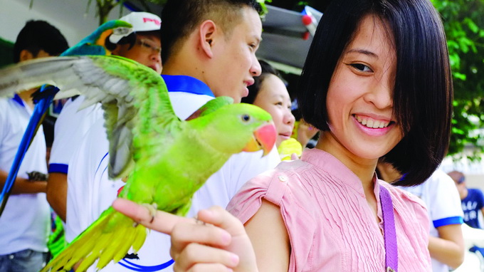 Young urbanites develop ‘crush’ on exotic pets in Vietnam