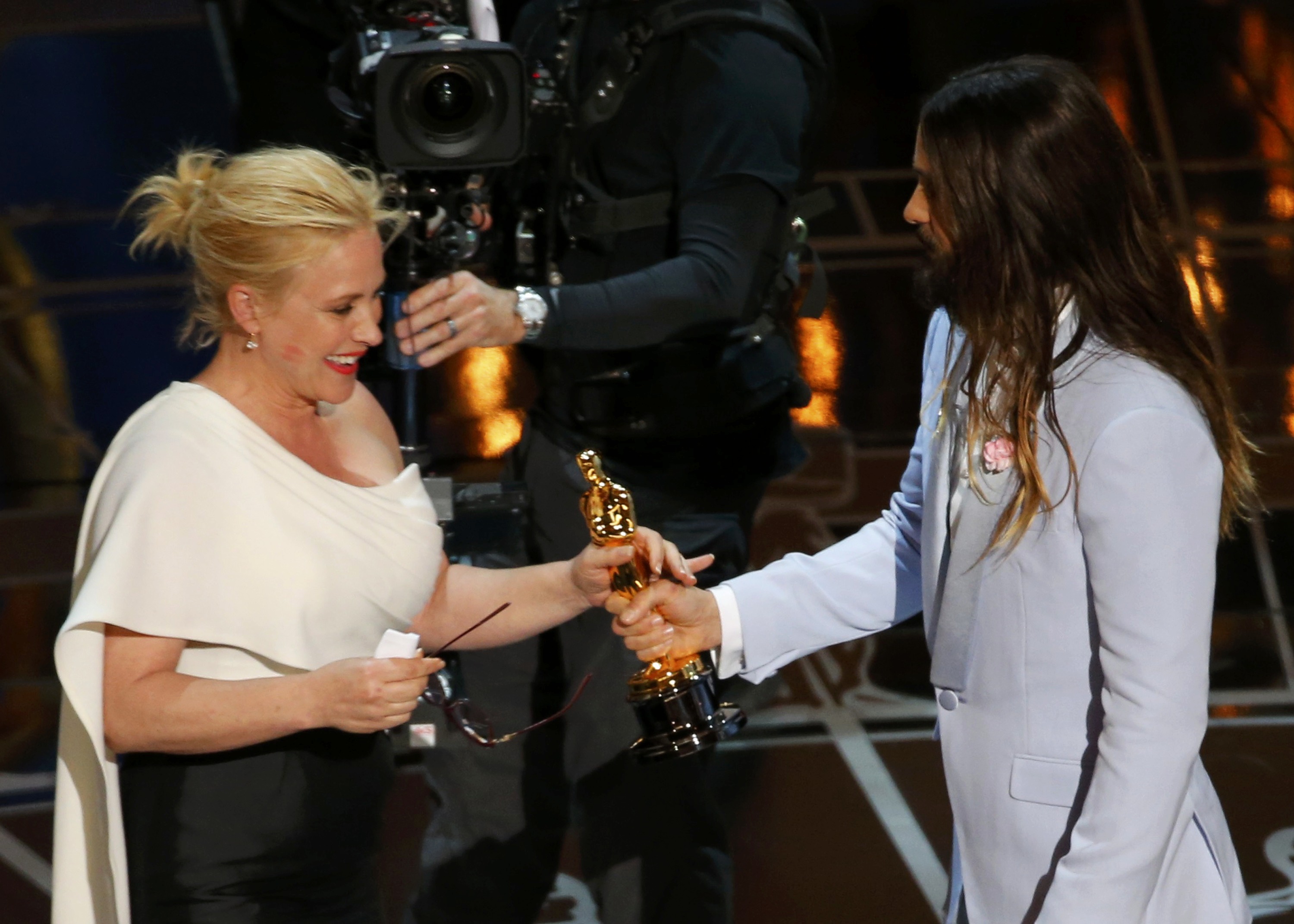 Patricia Arquette wins first Oscar with 'Boyhood'
