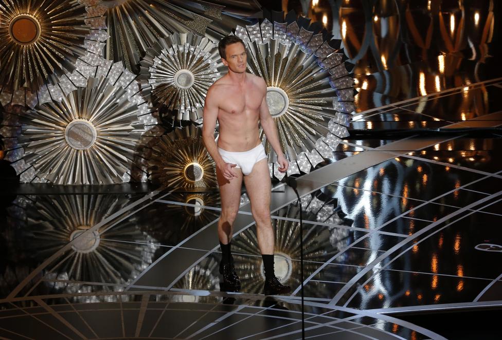 Oscar host Neil Patrick Harris runs gamut, in his tux and undies