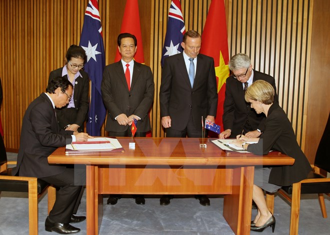 Vietnam, Australia release joint statement that underlines enhancement of partnership