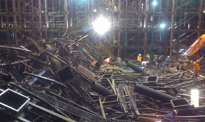 Korean manager ordered fleeing Vietnamese workers to return before scaffold collapse: survivors