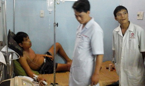 The luxury of having medicine in Truong Sa (Spratly) archipelago of Vietnam