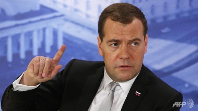 Russia’s Premier Medvedev to visit Vietnam from April 5 to 7