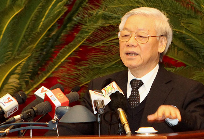 Vietnam’s Party leader visits southern Chinese province, urging more cooperation