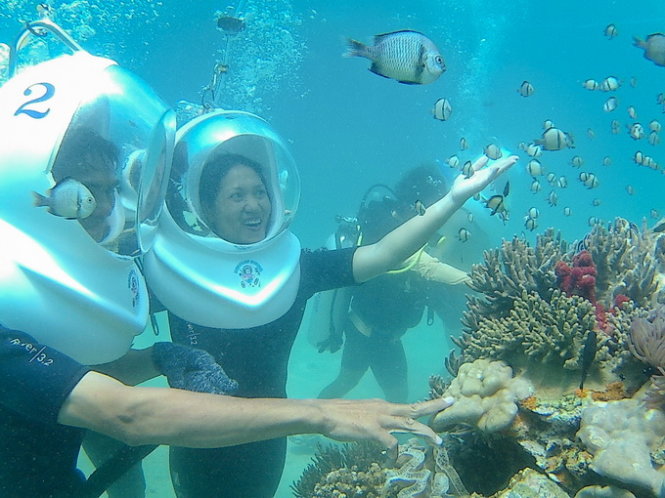 Walk on the seabed in Vietnam’s Nha Trang, why not?