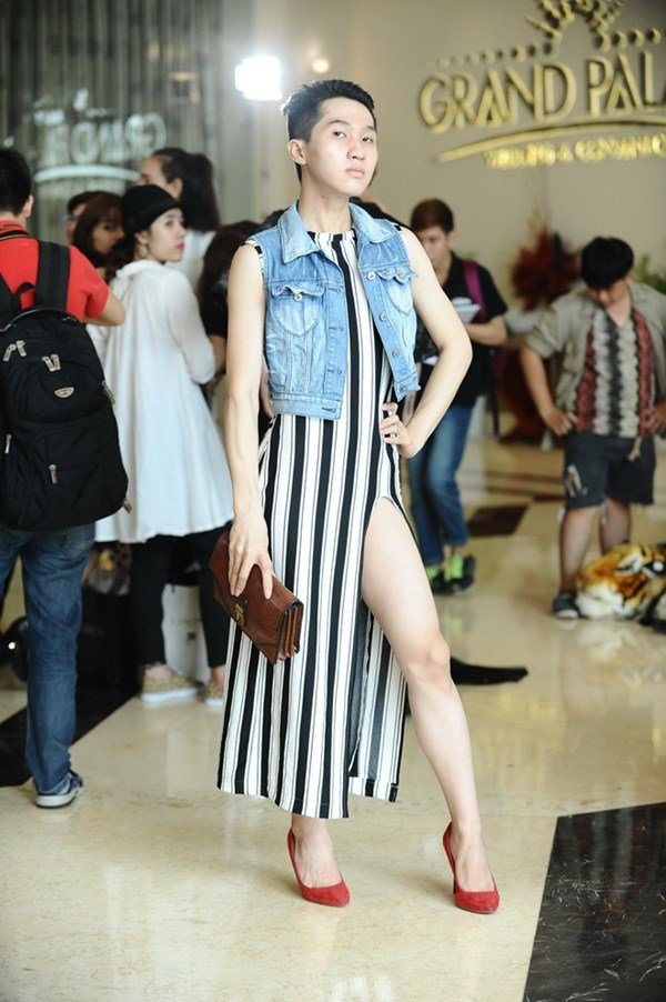 Controversial: Project Runway Vietnam contestants let male models don females’ outfits