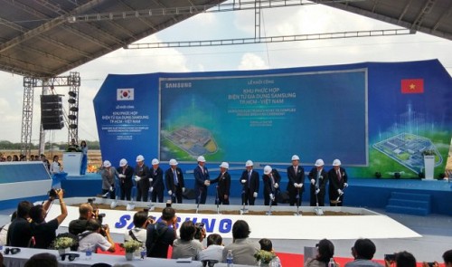Samsung breaks ground on $1.4bn complex in Ho Chi Minh City