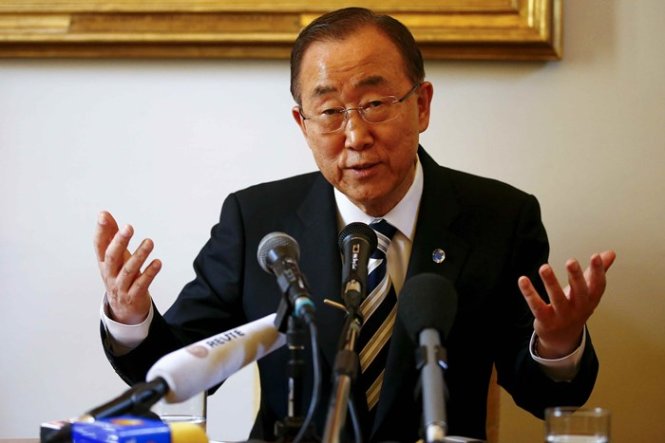 UN chief Ban Ki-moon visits Vietnam to discuss peace, security, human rights
