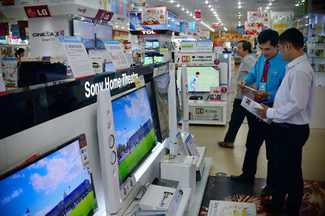 Vietnam consumers spend $1.65bn on technical consumer goods in Q1/2015: GfK