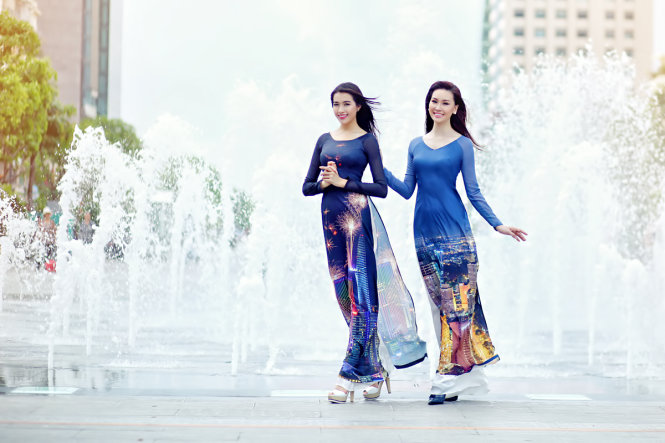 ‘Ao dai’ featuring modern Ho Chi Minh City to be displayed in S. Korea