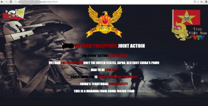 Chinese hackers attack 1,000 Vietnamese websites in two days