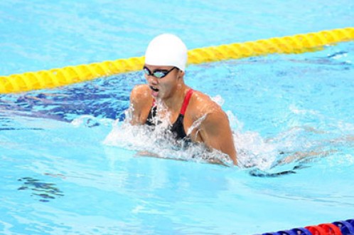 Vietnam swimmer breaks SE Asian record she set up 2 years ago