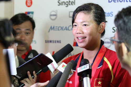 Vietnamese swimmer Anh Vien rises to stardom with impressive showing