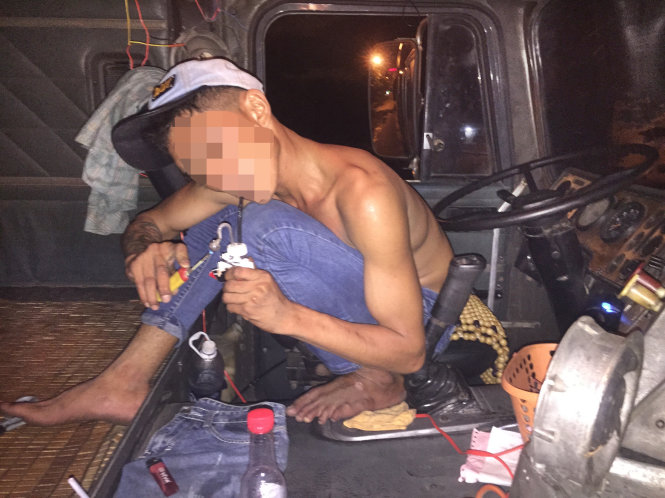 Riding with a junkie truck driver in Ho Chi Minh City