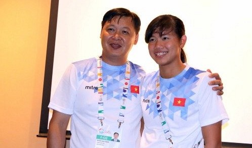 Vietnamese swim star Nguyen Thi Anh Vien has strong spirit behind daily trifles