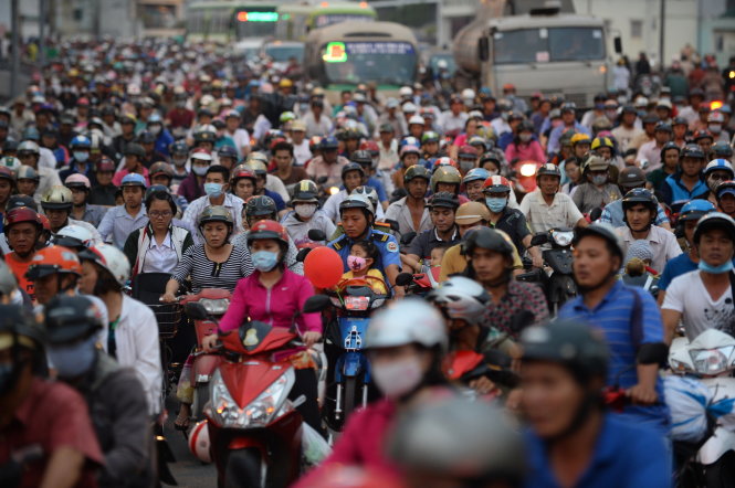 Ho Chi Minh City to collect road maintenance fee from motorbike owners at zero rate: official