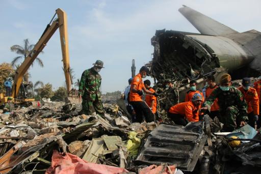 Indonesia military plane crash toll rises to 142
