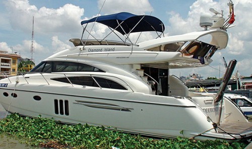 The luxury yacht, jet ski pastime of the rich in Saigon