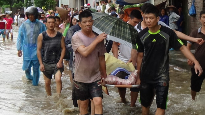 Floods kill 17 in northern Vietnam