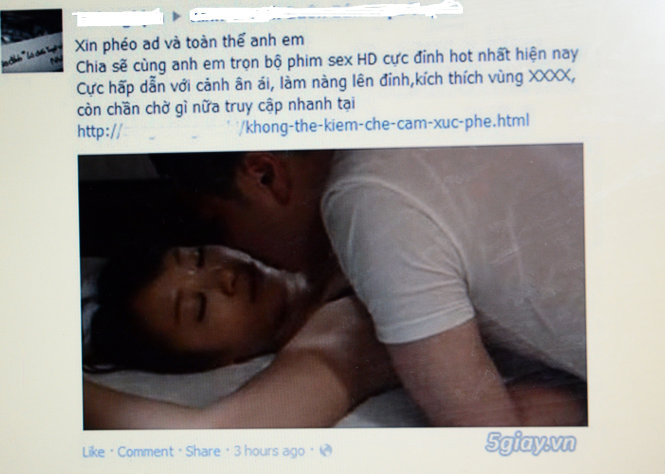 Sex on Vietnamese Facebook