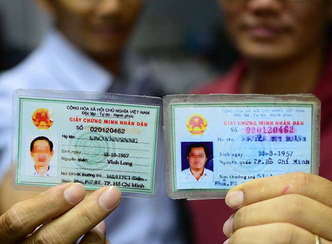 7,200 people in Ho Chi Minh City have same ID card numbers