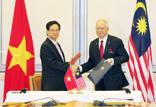 Vietnam, Malaysia agree to upgrade ties to strategic partnership