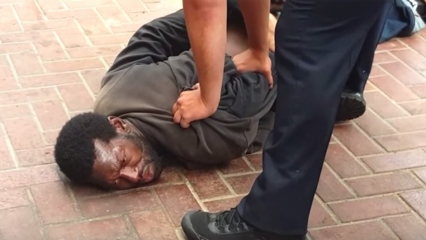 Video of San Francisco officers pinning one-legged black man sparks anger online