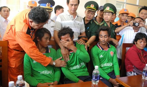 12 bodies recovered from fishing boat exploding off southern Vietnam; 3 still missing