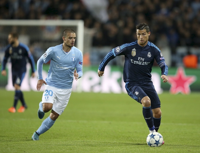 Ronaldo equals Raul's Real record with Malmo brace