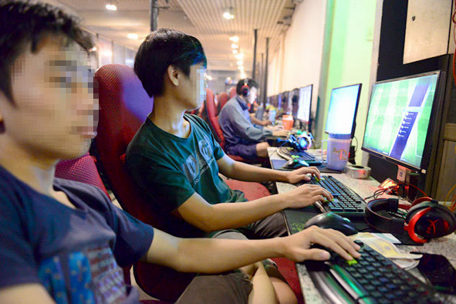 In the world of online game addicts in Ho Chi Minh City