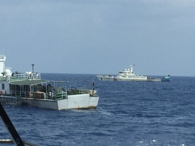 Chinese ships prevent Vietnamese boat's rescue mission in Vietnam’s waters