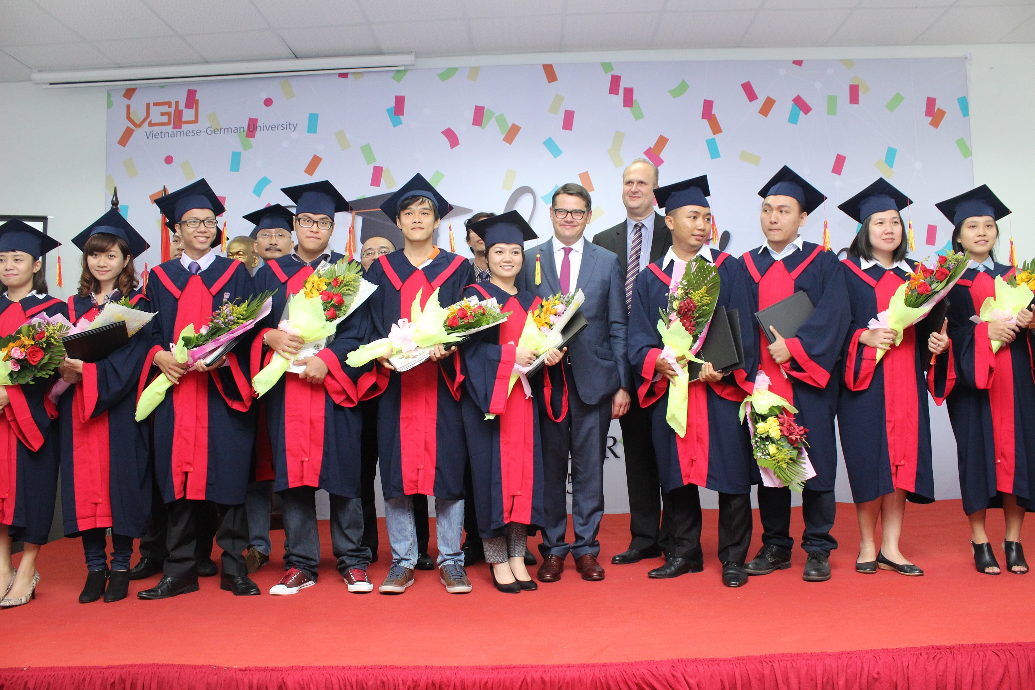Vietnamese-German University awards degrees to 43 graduates