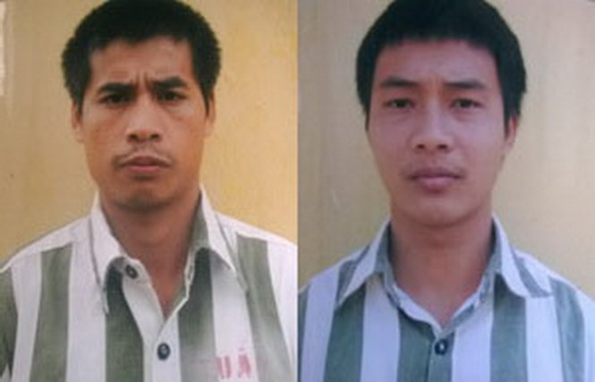 Warning: Two dangerous inmates escape from military prison in central Vietnam