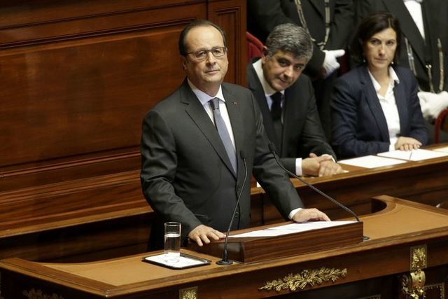 Vowing to destroy terrorism, France seeks global coalition against Islamic State