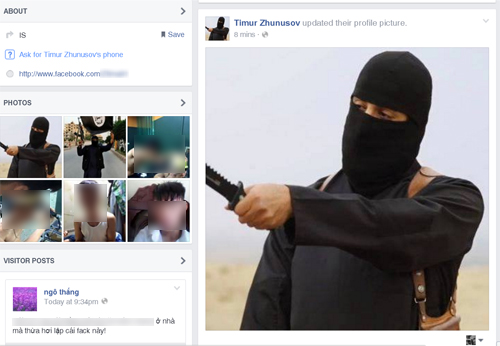 Fake IS Facebook accounts created by thoughtless Vietnamese unleash terror in country