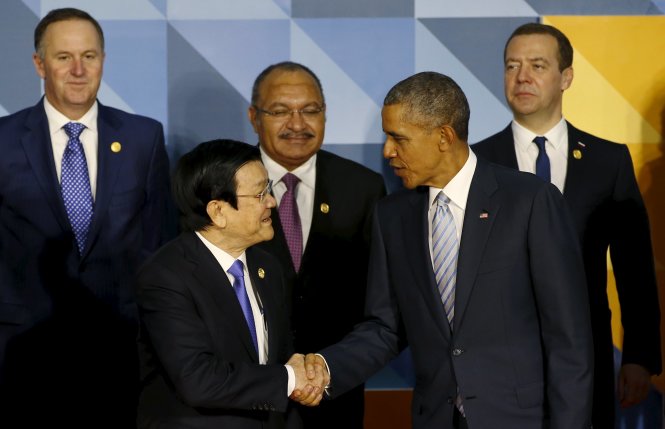 Vietnam president advocates economic links at APEC Summit