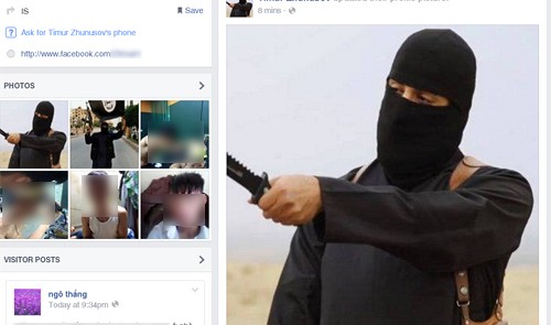 Fake IS Facebook accounts created by thoughtless Vietnamese unleash terror in country
