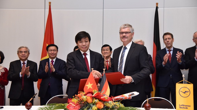 Vietnam carrier signs maintenance agreement with Lufthansa technical arm