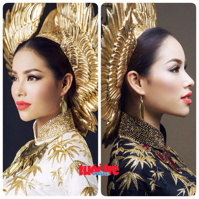 Vietnam’s Miss Universe 2015 contestant reveals national costume designs