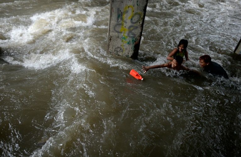 Death toll rises to 45 in storm-hit Philippines