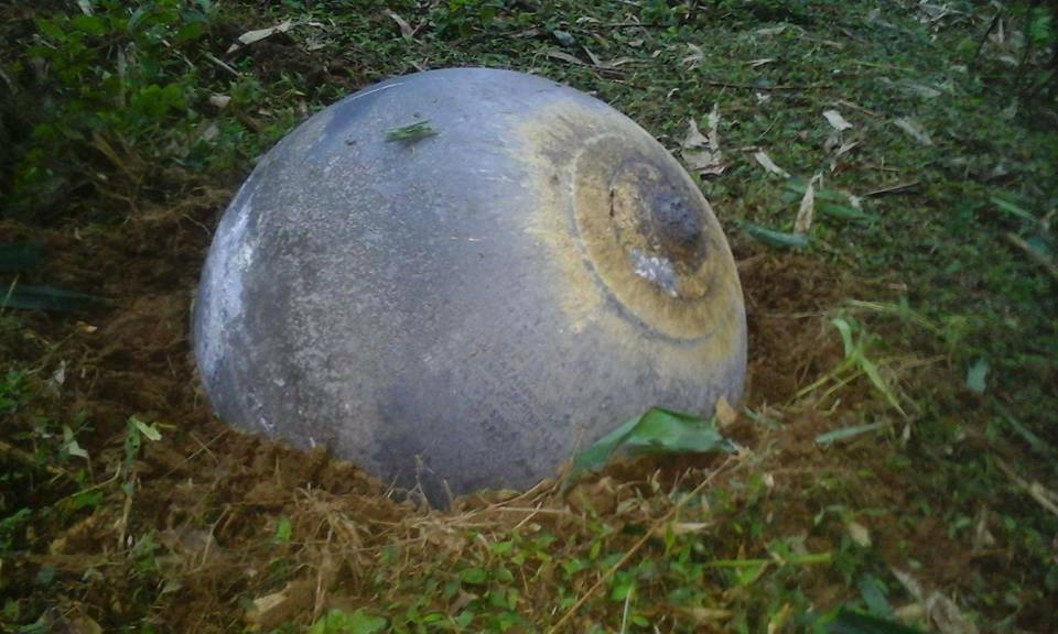 Mysterious spheres found dropping onto northern Vietnam after explosion sound