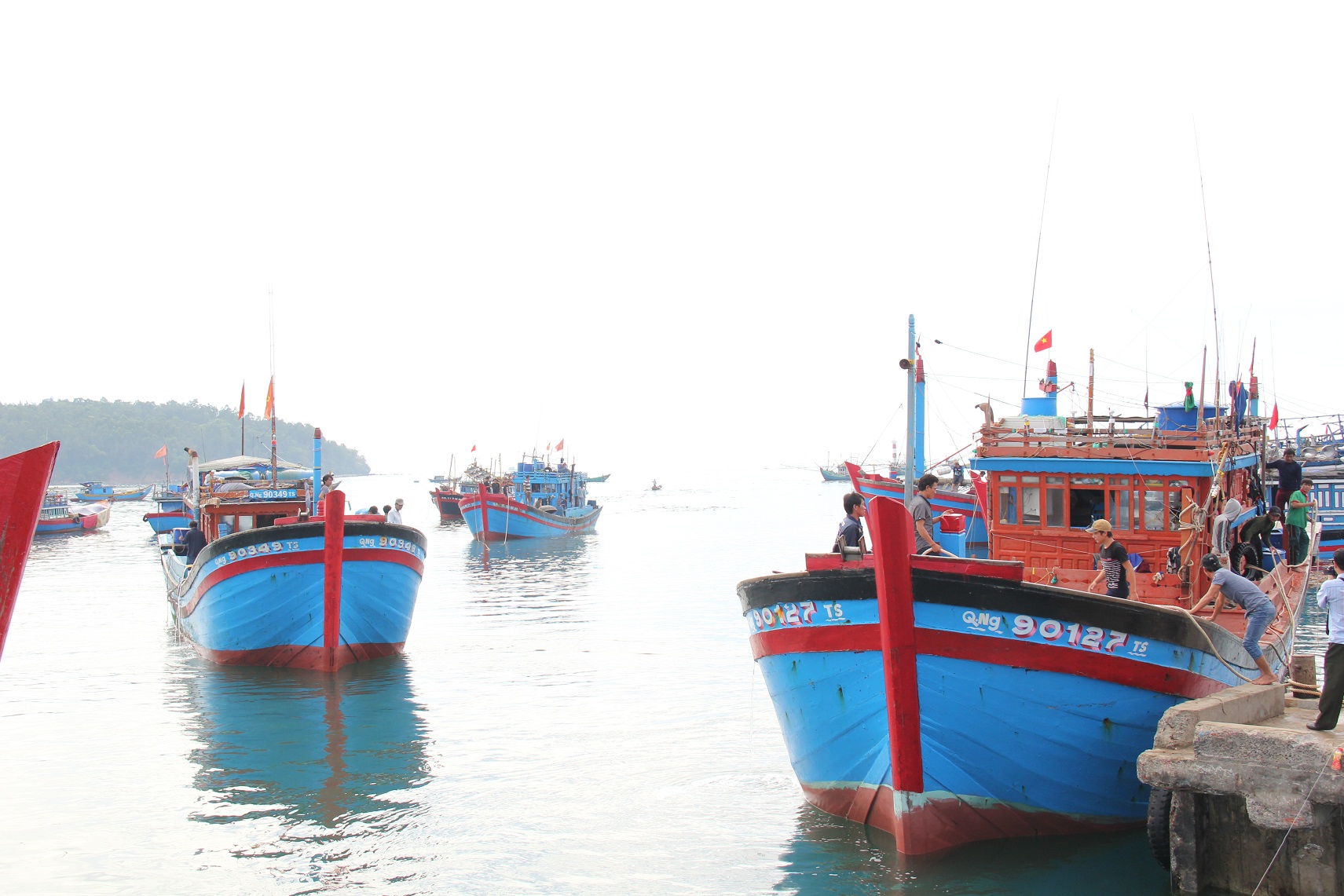 Vietnamese authorities search for vessel that sank local fishing boat