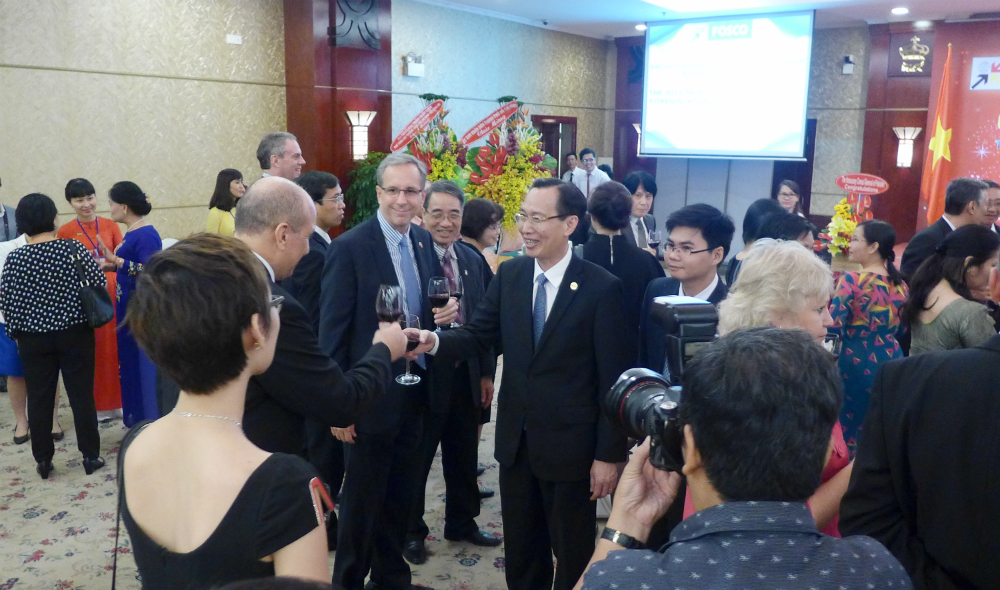 Specialized state-run firm for diplomatic services holds New Year's reception in Ho Chi Minh City