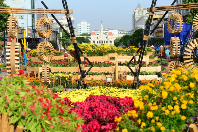 In photos: Ho Chi Minh City's iconic Flower Street before showtime