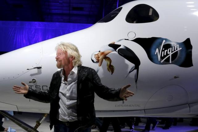 Branson's Virgin Galactic unveils new passenger spaceship