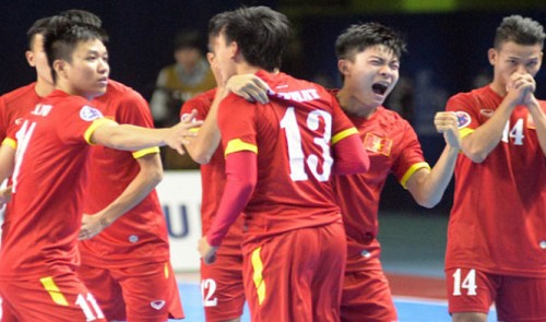 History made: Vietnam shock Asian champions Japan to win Futsal World Cup spot