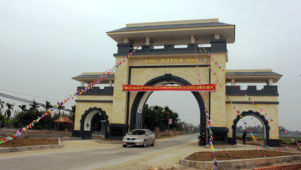 Biggest village entrance in Vietnam’s Nghe An Province inaugurated