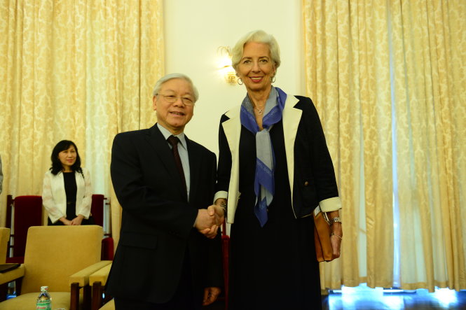 IMF chief hails Vietnam’s achievements after three-day visit