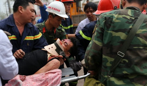 Four killed in suspected bomb explosion in Vietnam capital